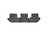 WeatherTech DigitalFit Floor Liners for Cadillac/Chevrolet/GMC [Covers Rear (2nd) Row, Black] | 440613