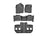 WeatherTech DigitalFit Floor Liners for Chevrolet/GMC [Covers Front & Rear Row, Black] | 44066-1-2-5