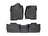 WeatherTech DigitalFit Floor Liners for 2013 2012 2011 2010 2009 2008 2007 Chevrolet Avalanche [Covers Front & Rear Row, Black] | 44066-1-3