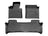 WeatherTech DigitalFit Floor Liners for 2009 2008 2007 Land Rover Range Rover [Covers Front & Rear Row, Black] | 440731-442912