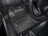 WeatherTech DigitalFit Floor Liners for 2009 2008 2007 2006 Cadillac SRX [Covers Front Row, Black] | 440791