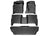 WeatherTech DigitalFit Floor Liners for 2003 2002 2001 Dodge Durango [Covers Front & Both Rear Rows, Black] | 44081-1-2-3