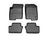 WeatherTech DigitalFit Floor Liners for Dodge/Jeep [Covers Front & Rear Row, Black] | 44086-1-2
