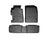 WeatherTech DigitalFit Floor Liners for 2011 2010 2009 2008 2007 2006 Honda Civic [Covers Front & Rear Row, Black] | 44090-1-2