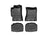 WeatherTech DigitalFit Floor Liners for 2007 2006 2005 2004 2003 2002 Subaru Impreza [Covers Front & Rear Row, Black] | 44097-1-2
