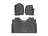 WeatherTech DigitalFit Floor Liners for F-250 Super Duty/F-350 Super Duty [Covers Front & Rear Row, Black] | 4410121-446974