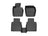 WeatherTech DigitalFit Floor Liners for 2020 2019 2018 Volvo S90 [Covers Front & Rear Row, Black] | 441018-1-3