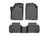WeatherTech DigitalFit Floor Liners for 2018 2017 2016 Nissan Altima [Covers Front & Rear Row, Black] | 4410471-444662