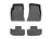 WeatherTech DigitalFit Floor Liners for 2021 2020 2019 2018 2017 2016 2015 Dodge Challenger [Covers Front & Rear Row, Black] | 4410491-443862