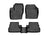 WeatherTech DigitalFit Floor Liners for 2019 2018 2017 Lincoln MKC [Covers Front & Rear Row, Black] | 4410521-444593