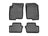 WeatherTech DigitalFit Floor Liners for Compass/Patriot [Covers Front & Rear Row, Black] | 4410641-440862