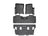 WeatherTech DigitalFit Floor Liners for Expedition/Navigator [Covers Front & Both Rear Rows, Black] | 44107-1-2-4