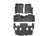 WeatherTech DigitalFit Floor Liners for Expedition/Navigator [Covers Front & Both Rear Rows, Black] | 44107-1-2-6