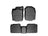 WeatherTech DigitalFit Floor Liners for Ford/Lincoln/Mercury [Covers Front & Rear Row, Black] | 44108-1-2
