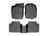 WeatherTech DigitalFit Floor Liners for Fusion/MKZ [Covers Front & Rear Row, Black] | 44108-1-3