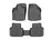 WeatherTech DigitalFit Floor Liners for 2022 2021 2020 2019 2018 Volkswagen Atlas [Covers Front & Rear Row, Black] | 441084-1-4
