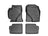 WeatherTech DigitalFit Floor Liners for 2008 2007 2006 2005 2004 2003 Toyota Corolla [Covers Front & Rear Row, Black] | 44109-1-2