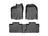 WeatherTech DigitalFit Floor Liners for 2010 2009 2008 2007 Ford Edge [Covers Front & Rear Row, Black] | 441101-4410002