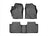 WeatherTech DigitalFit Floor Liners for 2019 2018 2017 Toyota Corolla [Covers Front & Rear Row, Black] | 4411091-445802