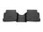 WeatherTech DigitalFit Floor Liners for 2021 2020 2019 2018 2017 Hyundai Ioniq [Covers Rear (2nd) Row, Black] | 4411153