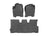 WeatherTech DigitalFit Floor Liners for 2019 2018 2017 2016 2015 2014 2013 2012 Nissan NV3500 [Covers Front & Rear Row, Black] | 4411171V-4411172
