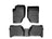 WeatherTech DigitalFit Floor Liners for 2009 2008 2007 2006 2005 2004 2003 Kia Sorento [Covers Front & Rear Row, Black] | 44112-1-2