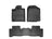 WeatherTech DigitalFit Floor Liners for 2013 2012 2011 2010 2009 2008 2007 Acura MDX [Covers Front & Rear Row, Black] | 44114-1-2