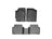 WeatherTech DigitalFit Floor Liners for 2012 2011 2010 2009 2008 2007 Nissan Altima [Covers Front & Rear Row, Black] | 44118-1-2
