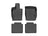 WeatherTech DigitalFit Floor Liners for 2021 2020 2019 2018 2017 Porsche Panamera [Covers Front & Rear Row, Black] | 441180-1-3