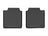 WeatherTech DigitalFit Floor Liners for 2021 2020 2019 2018 2017 Porsche Panamera [Covers Rear (2nd) Row, Black] | 4411803
