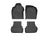 WeatherTech DigitalFit Floor Liners for A6/A6 Quattro [Covers Front & Rear Row, Black] | 4411831-4411822