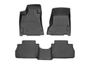 WeatherTech DigitalFit Floor Liners for 2018 2017 Maserati Levante [Covers Front & Rear Row, Black] | 441184-1-2