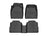 WeatherTech DigitalFit Floor Liners for 2021 2020 2019 2018 Nissan Kicks [Covers Front & Rear Row, Black] | 441191-1-3