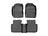 WeatherTech DigitalFit Floor Liners for 2006 2005 2004 Scion xB [Covers Front & Rear Row, Black] | 441195-1-2