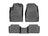 WeatherTech DigitalFit Floor Liners for 2020 2019 2018 Hyundai Elantra GT [Covers Front & Rear Row, Black] | 441201-1-2