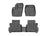 WeatherTech DigitalFit Floor Liners for 2021 2020 2019 2018 2017 2016 2015 2014 Ford Transit Connect [Covers Front & Rear Row, Black] | 4412161V-445994