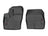WeatherTech DigitalFit Floor Liners for 2021 2020 2019 2018 2017 2016 2015 2014 Ford Transit Connect [Covers Front Row, Black] | 4412161V