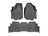 WeatherTech DigitalFit Floor Liners for 2022 2021 2020 2019 2018 Honda Odyssey [Covers Front & Rear Row, Black] | 441218-1-2