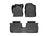 WeatherTech DigitalFit Floor Liners for 2014 2013 2012 Toyota Yaris [Covers Front & Rear Row, Black] | 4412261-444182