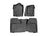 WeatherTech DigitalFit Floor Liners for Silverado 3500 HD/Sierra 3500 HD [Covers Front & Rear Row, Black] | 4412661V-445422V