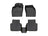 WeatherTech DigitalFit Floor Liners for 2021 2020 2019 Volkswagen Arteon [Covers Front & Rear Row, Black] | 441309-1-2