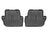 WeatherTech DigitalFit Floor Liners for 2021 2020 2019 2018 Jeep Wrangler [Covers Rear (2nd) Row, Black] | 4413133