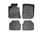 WeatherTech DigitalFit Floor Liners for 2018 2017 2016 2015 2014 2013 2012 2011 Bentley Mulsanne [Covers Front & Rear Row, Black] | 441321-1-2