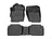 WeatherTech DigitalFit Floor Liners for 2022 2021 2020 2019 2018 Mitsubishi Eclipse Cross [Covers Front & Rear Row, Black] | 441322-1-2