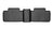 WeatherTech DigitalFit Floor Liners for QX50/QX55 [Covers Rear (2nd) Row, Black] | 4413372