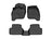 WeatherTech DigitalFit Floor Liners for 2019 2018 2017 2016 2015 Volkswagen e-Golf [Covers Front & Rear Row, Black] | 441338-1-2