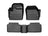 WeatherTech DigitalFit Floor Liners for 2020 2019 2018 Jaguar E-Pace [Covers Front & Rear Row, Black] | 441358-1-2