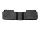 WeatherTech DigitalFit Floor Liners for 2020 2019 2018 Jaguar E-Pace [Covers Rear (2nd) Row, Black] | 4413582