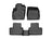 WeatherTech DigitalFit Floor Liners for 2022 2021 2020 2019 Volvo XC40 [Covers Front & Rear Row, Black] | 441419-1-2