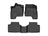 WeatherTech DigitalFit Floor Liners for 2019 2018 Honda Clarity [Covers Front & Rear Row, Black] | 441421-1-2